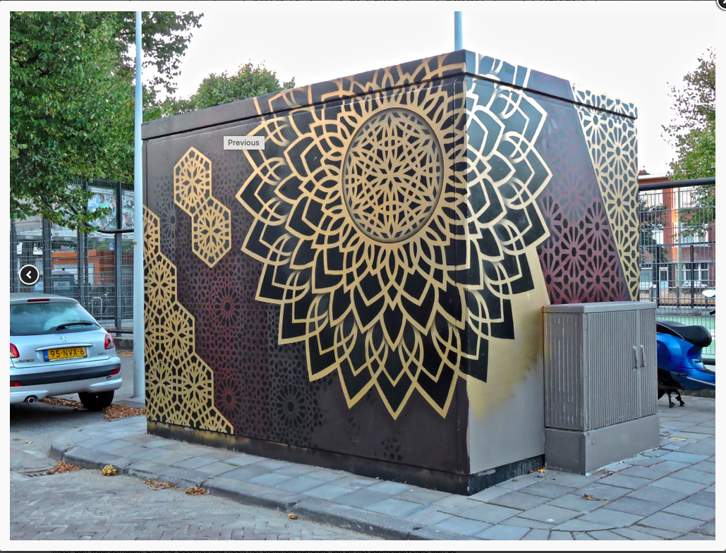 The hague street art tours. LOOSDUINSEWEG 857