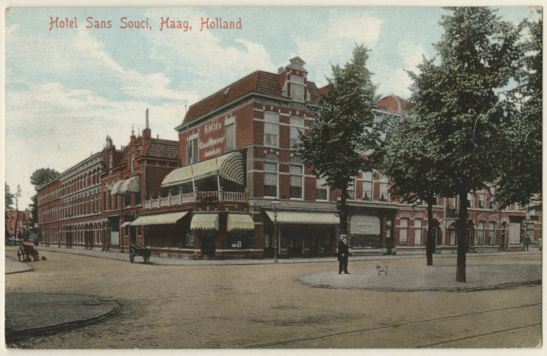 Hotel Sans Souci, Regentesselaan 317 (1900-1977).