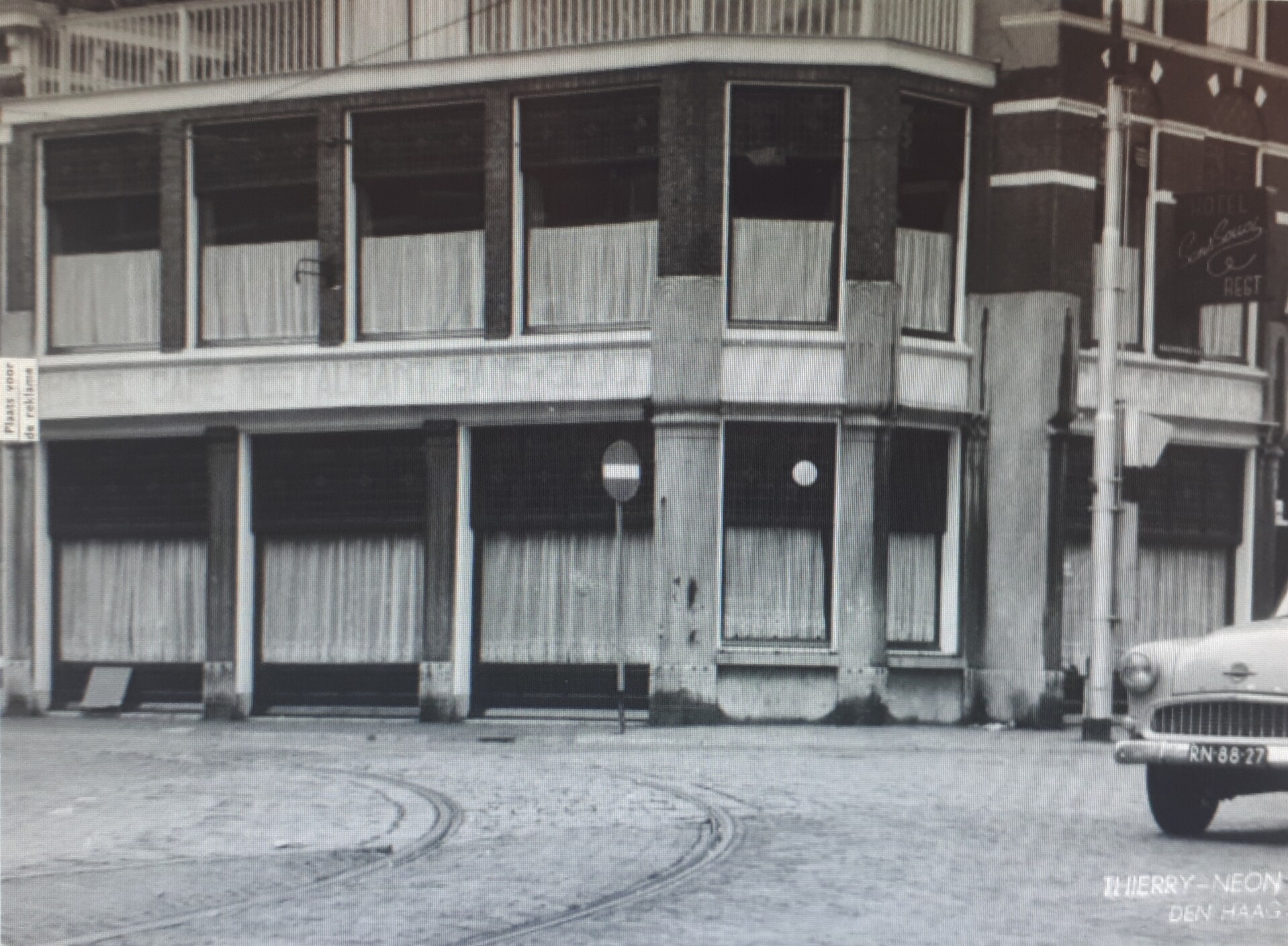 Hotel Sans Souci, Regentesselaan 317 (1900-1977).
