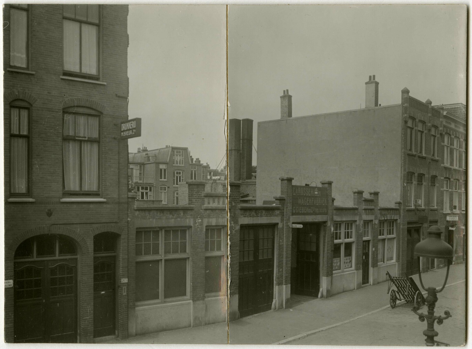 Kepplerstraat, op nr. 263 Gieben & Zn.