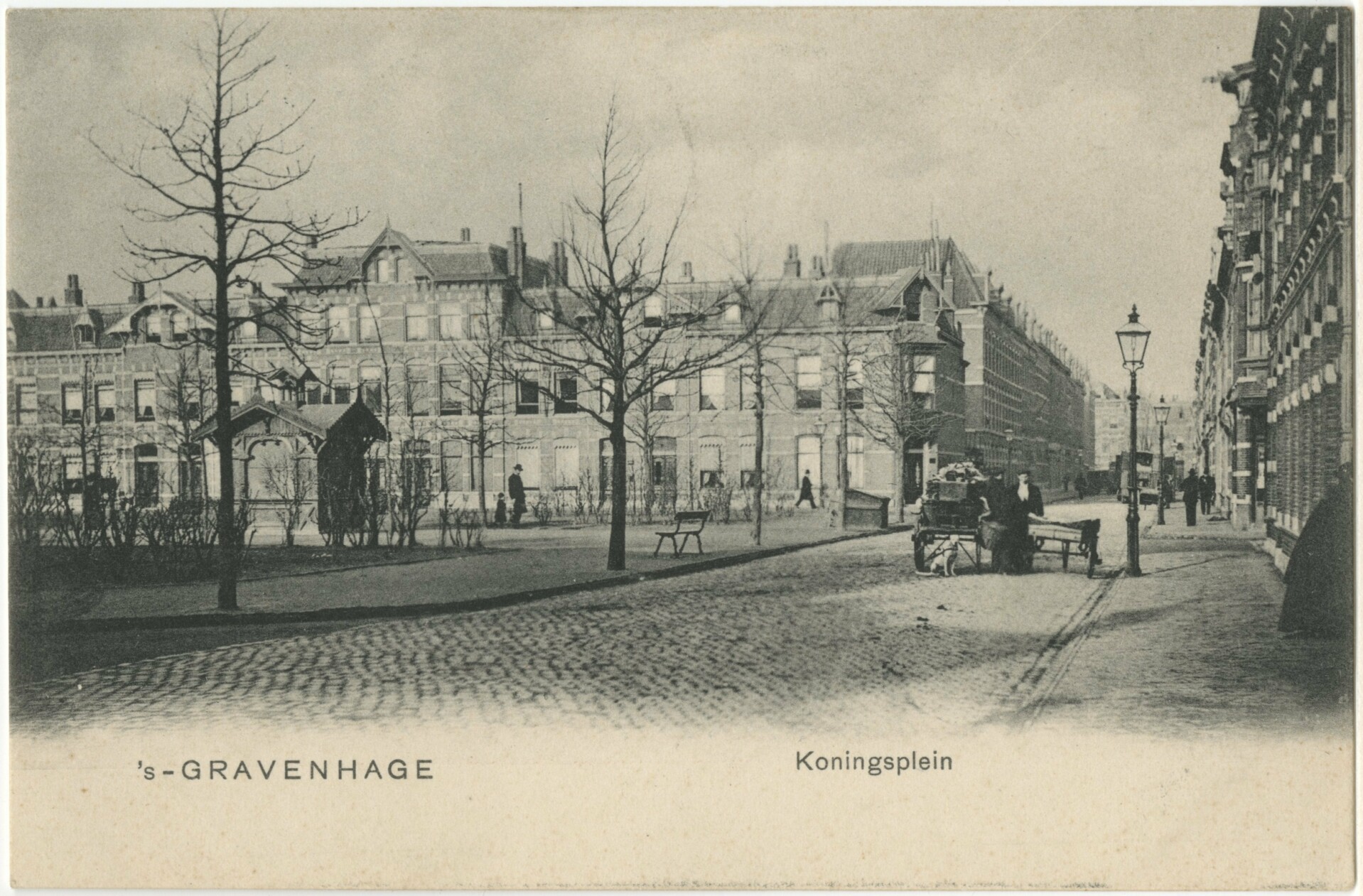 Vijver op het Koningsplein