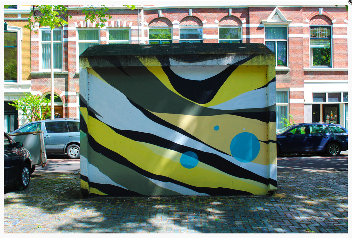 The Hague Streetarttour 7  REGENTESSELAAN 32.